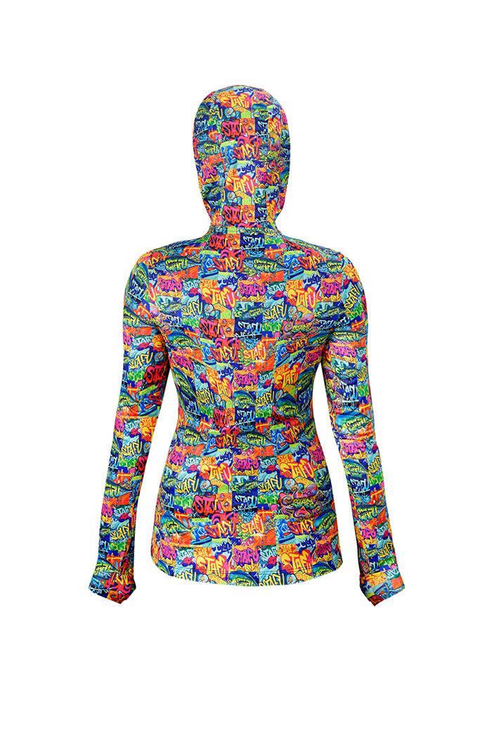 Sirena Kadın Rashguard - Grafiti