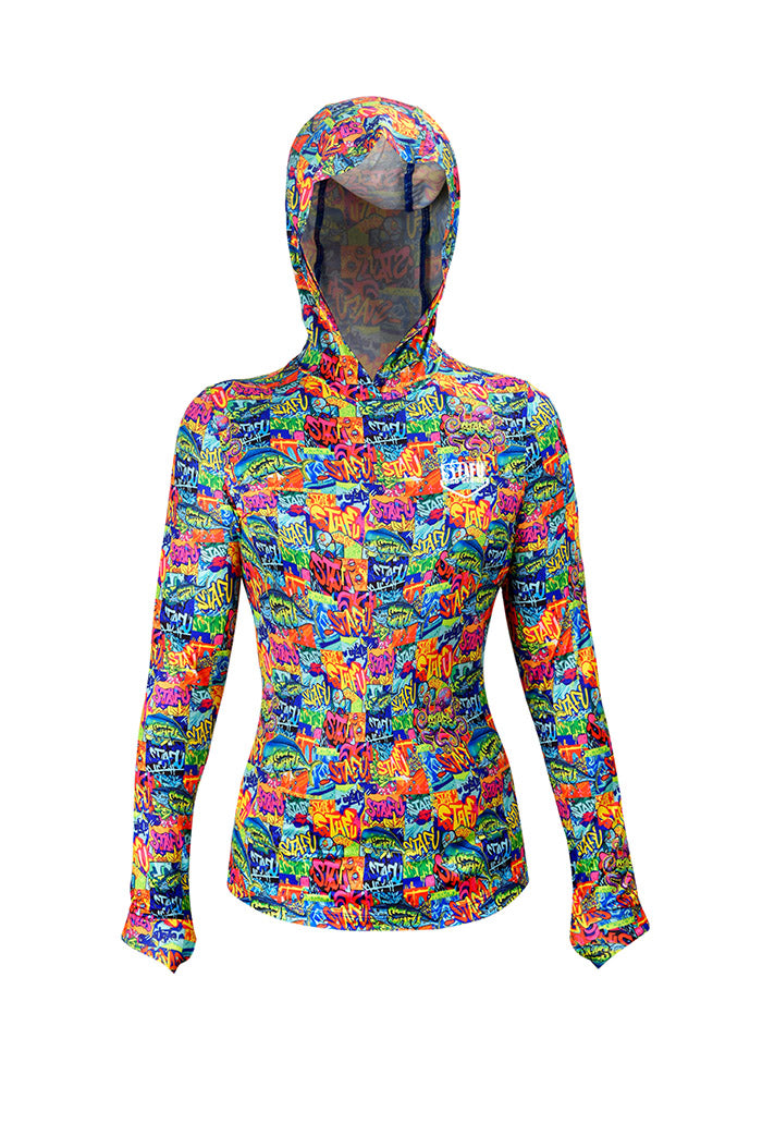 Sirena Kadın Rashguard - Grafiti