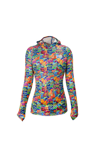 Sirena Kadın Rashguard - Grafiti