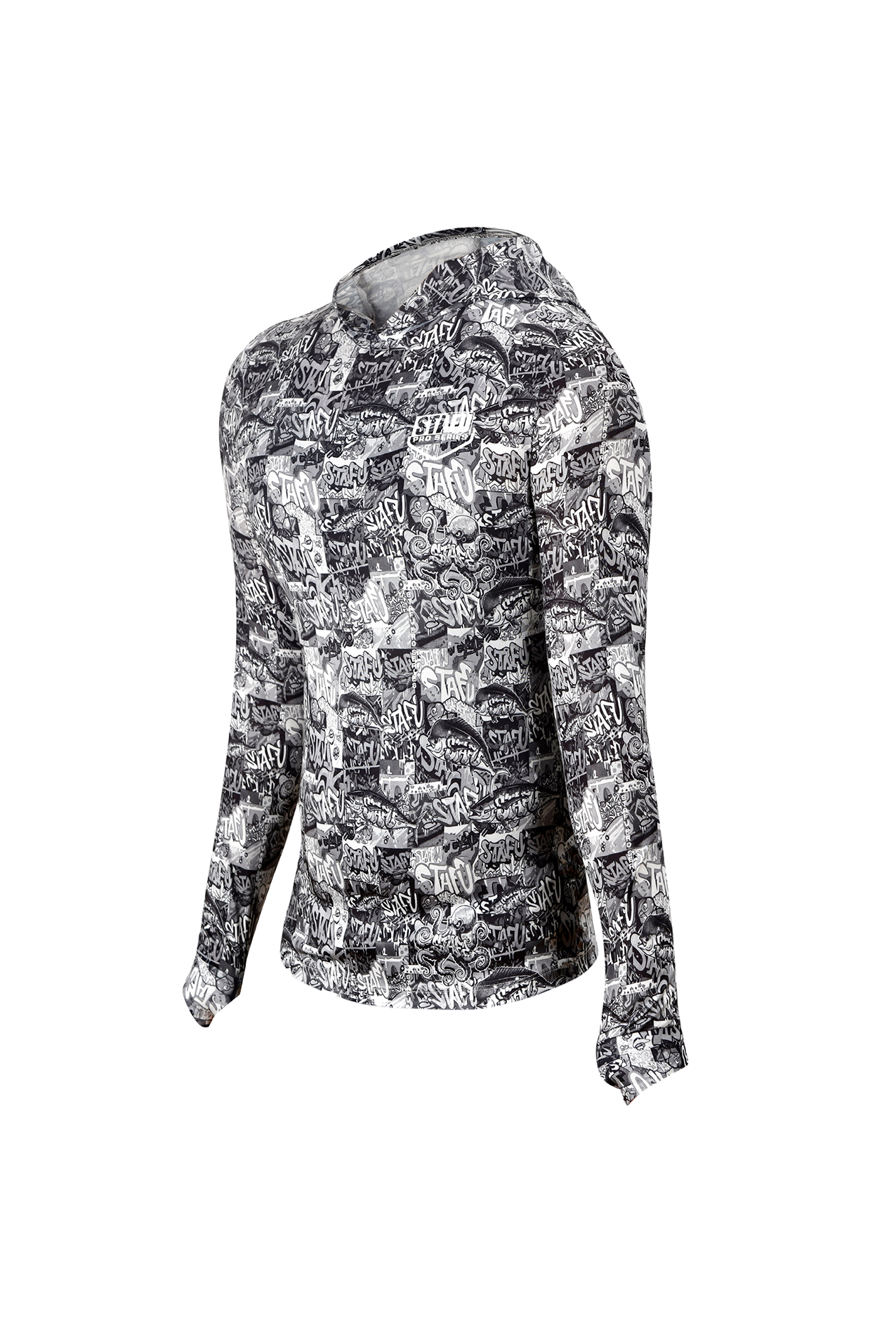 Sirena Kadın Rashguard - Grafiti Black