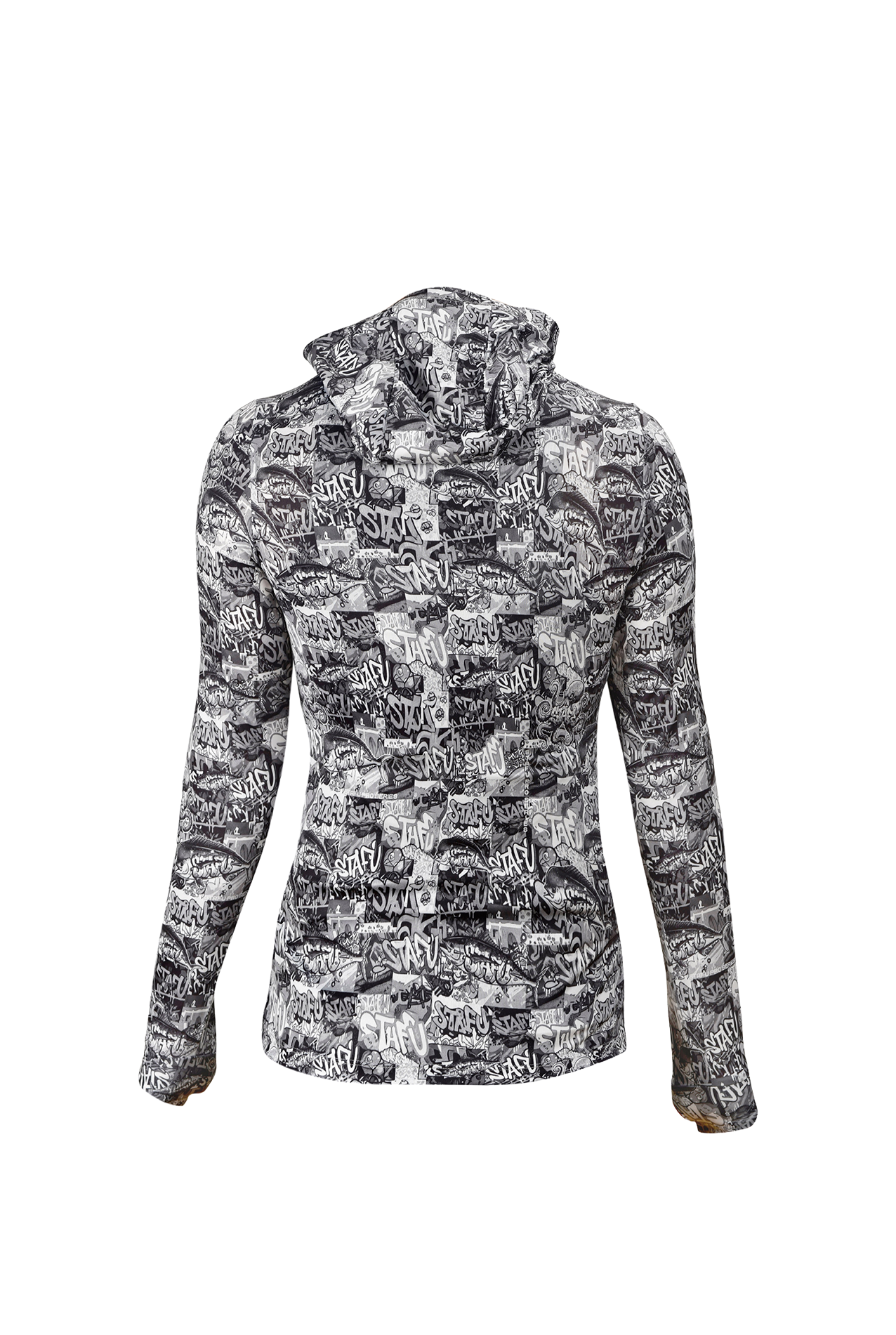 Sirena Kadın Rashguard - Grafiti Black