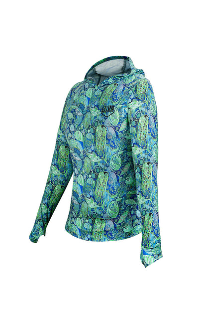 Sirena Kadın Rashguard - The Kiss Green