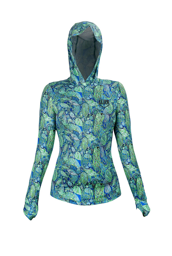 Sirena Kadın Rashguard - The Kiss Green