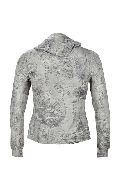 Sirena Kadın Rashguard - Droid Gri