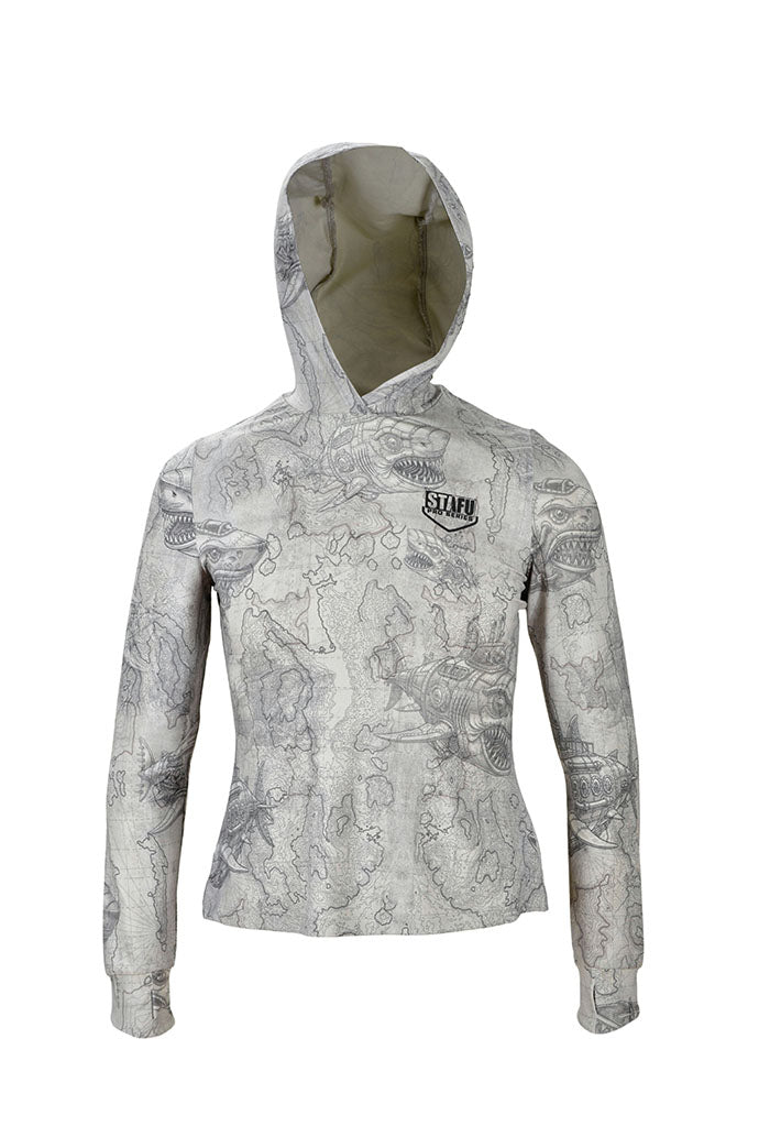 Sirena Kadın Rashguard - Droid Gri