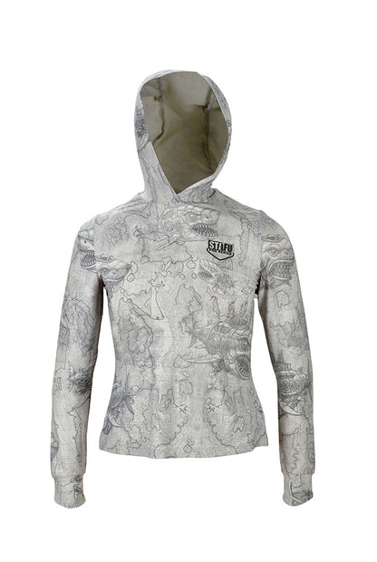 Sirena Kadın Rashguard - Droid Gri