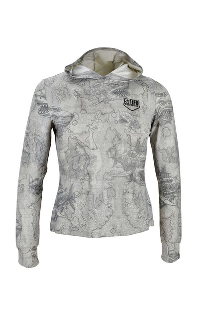 Sirena Kadın Rashguard - Droid Gri
