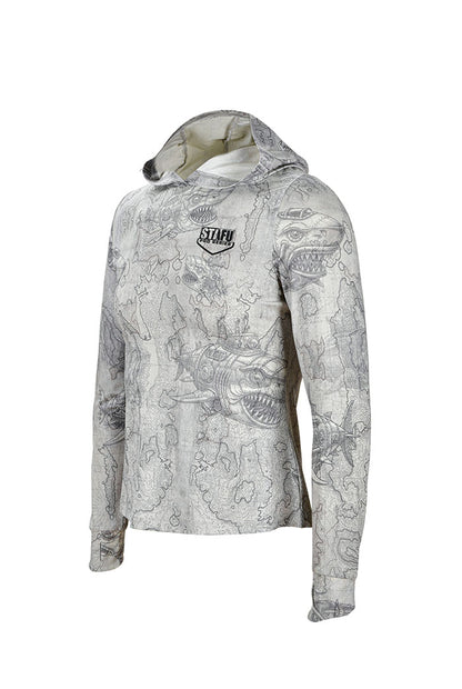 Sirena Kadın Rashguard - Droid Gri