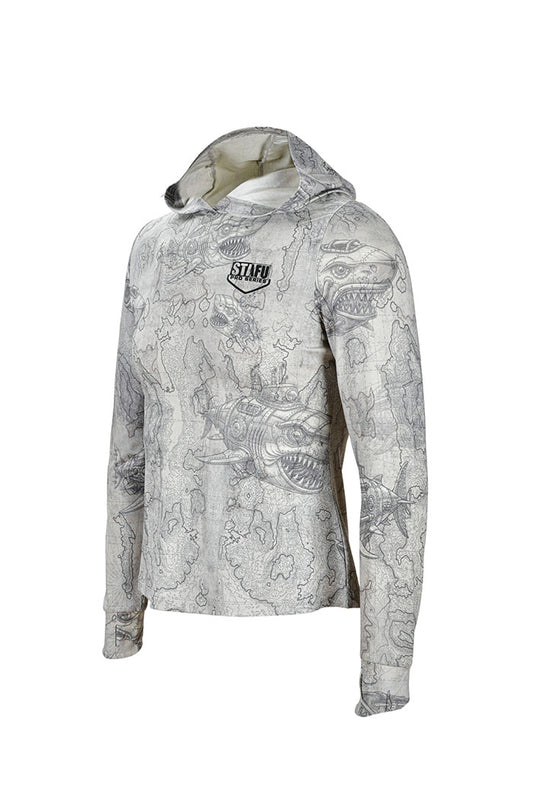 Sirena Kadın Rashguard - Droid Gri