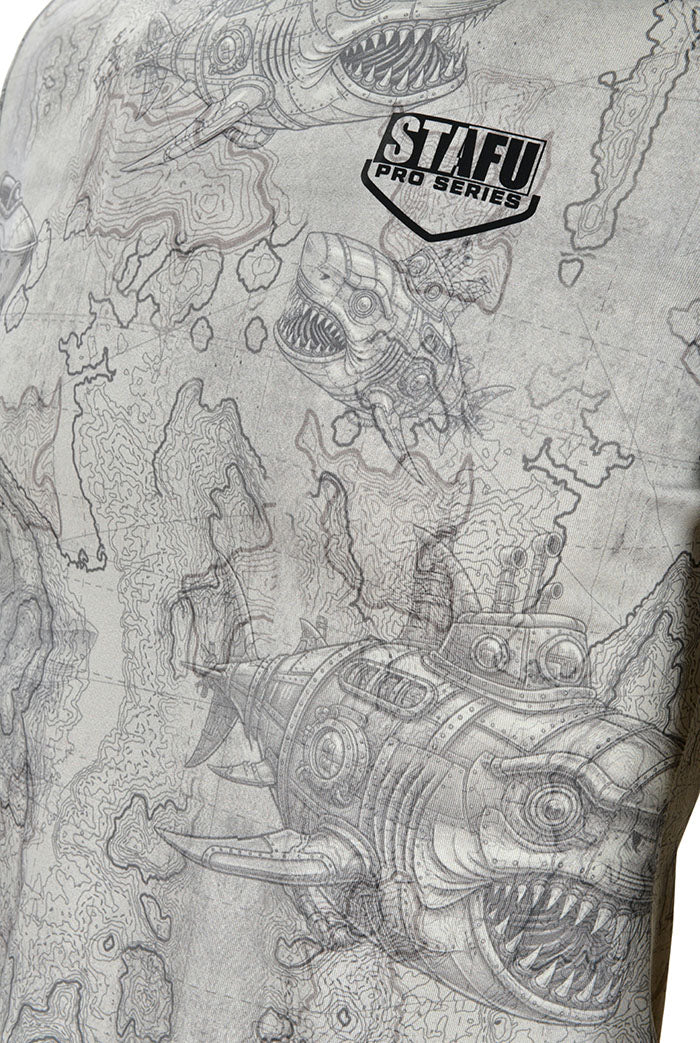 Sirena Kadın Rashguard - Droid Gri