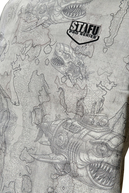 Sirena Kadın Rashguard - Droid Gri