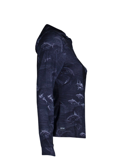 Sirena Kadın Rashguard - Frenzy Siyah - Stafu Pro Series