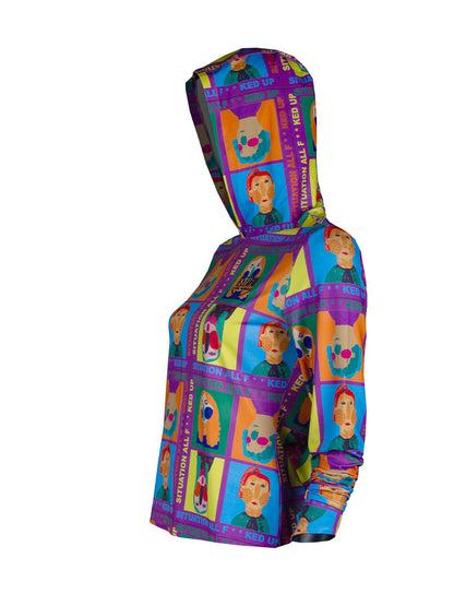 Sirena Kadın Rashguard - Funny Face - Stafu Pro Series