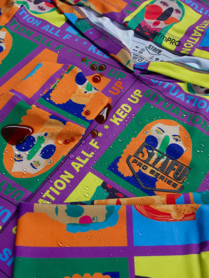 Sirena Kadın Rashguard - Funny Face - Stafu Pro Series