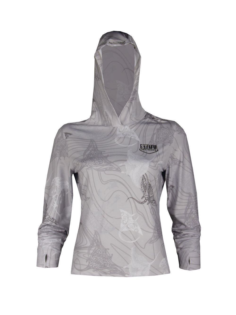 Sirena Kadın Rashguard - Manta Gri - Stafu Pro Series