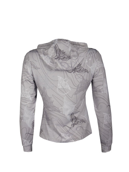 Sirena Kadın Rashguard - Manta Gri - Stafu Pro Series