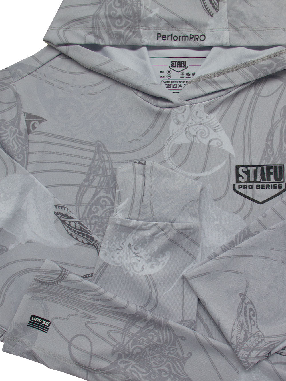 Sirena Kadın Rashguard - Manta Gri - Stafu Pro Series