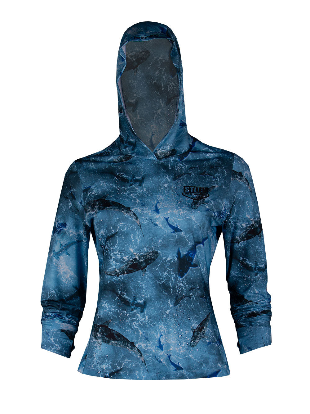 Sirena Kadın Rashguard - Shark Blue - Stafu Pro Series