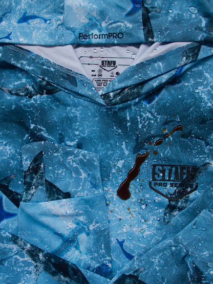 Sirena Kadın Rashguard - Shark Blue - Stafu Pro Series