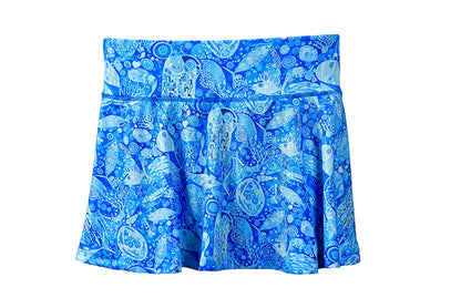 Solana Women's Skirt Shorts - Frenzy Black