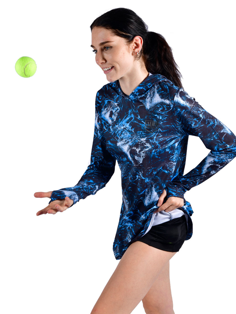 Solana Kadın Etek Şort - Dark Storm