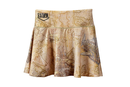 Solana Women's Skirt Shorts - Frenzy Black