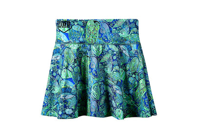 Solana Women's Skirt Shorts - Frenzy Black