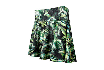 Solana Women's Skirt Shorts - Frenzy Black