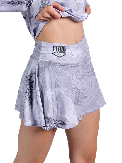 Solana Kadın Etek Şort - Manta Gri