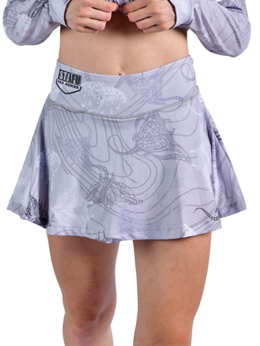 Solana Kadın Etek Şort - Manta Gri