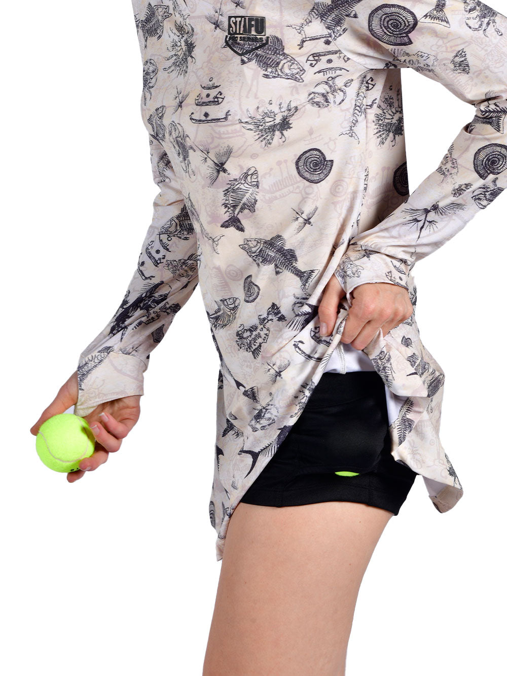 Solana Kadın Etek Şort - Paleo Sarı