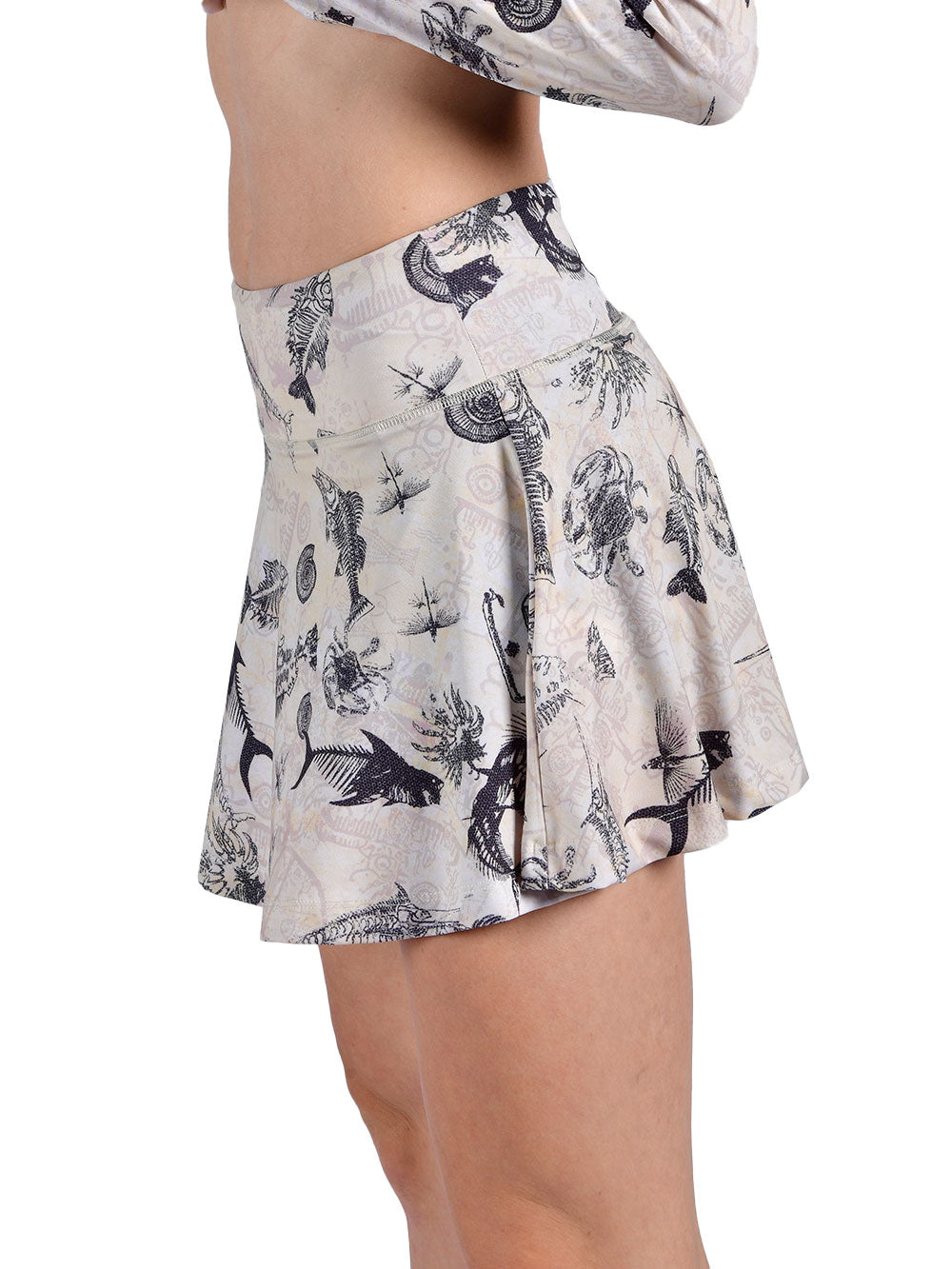 Solana Kadın Etek Şort - Paleo Sarı