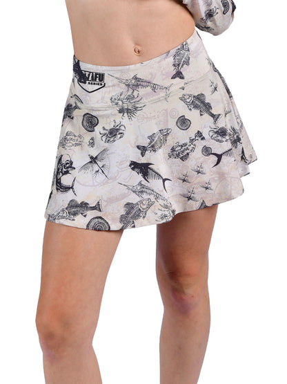 Solana Kadın Etek Şort - Paleo Sarı