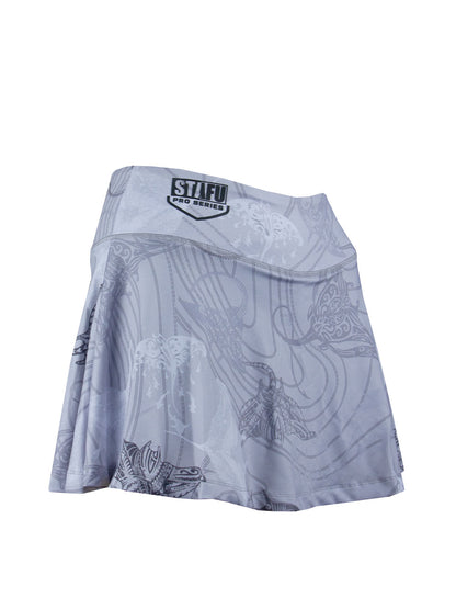 Solana Kadın Etek Şort - Manta Gri - Stafu Pro Series