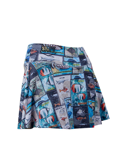 Solana Kadın Etek Şort - Stamp - Stafu Pro Series