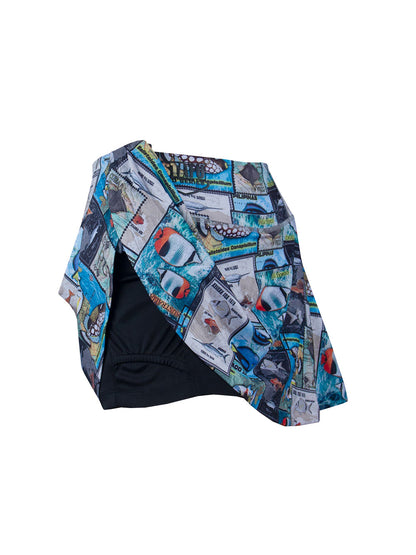 Solana Kadın Etek Şort - Stamp - Stafu Pro Series