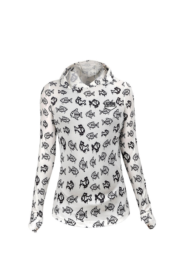Sirena Kadın Rashguard - Kiddish White