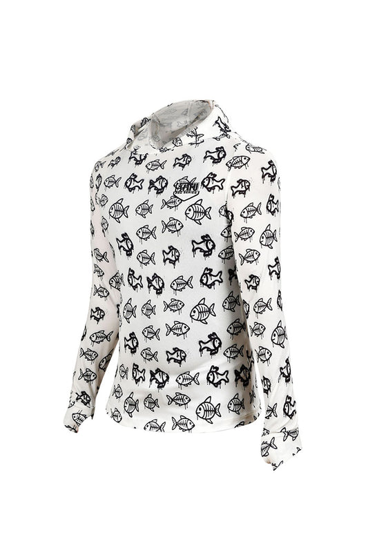 Sirena Kadın Rashguard - Kiddish White