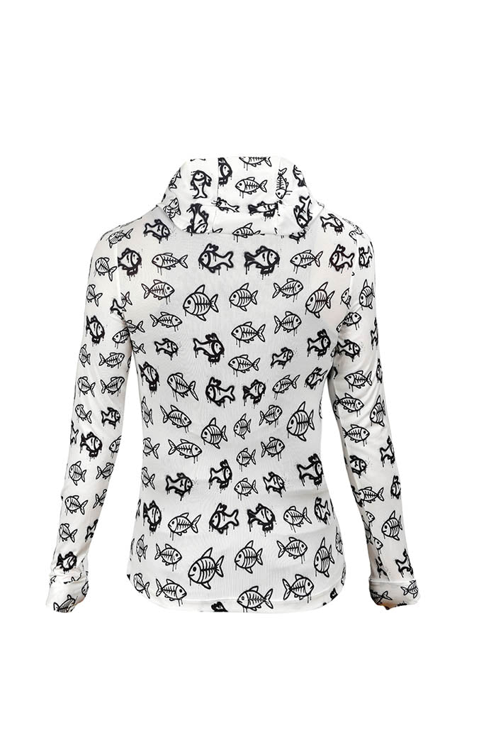 Sirena Kadın Rashguard - Kiddish White