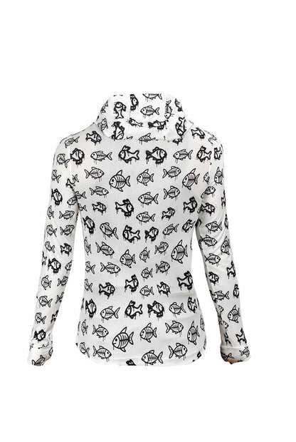 Sirena Kadın Rashguard - Kiddish White
