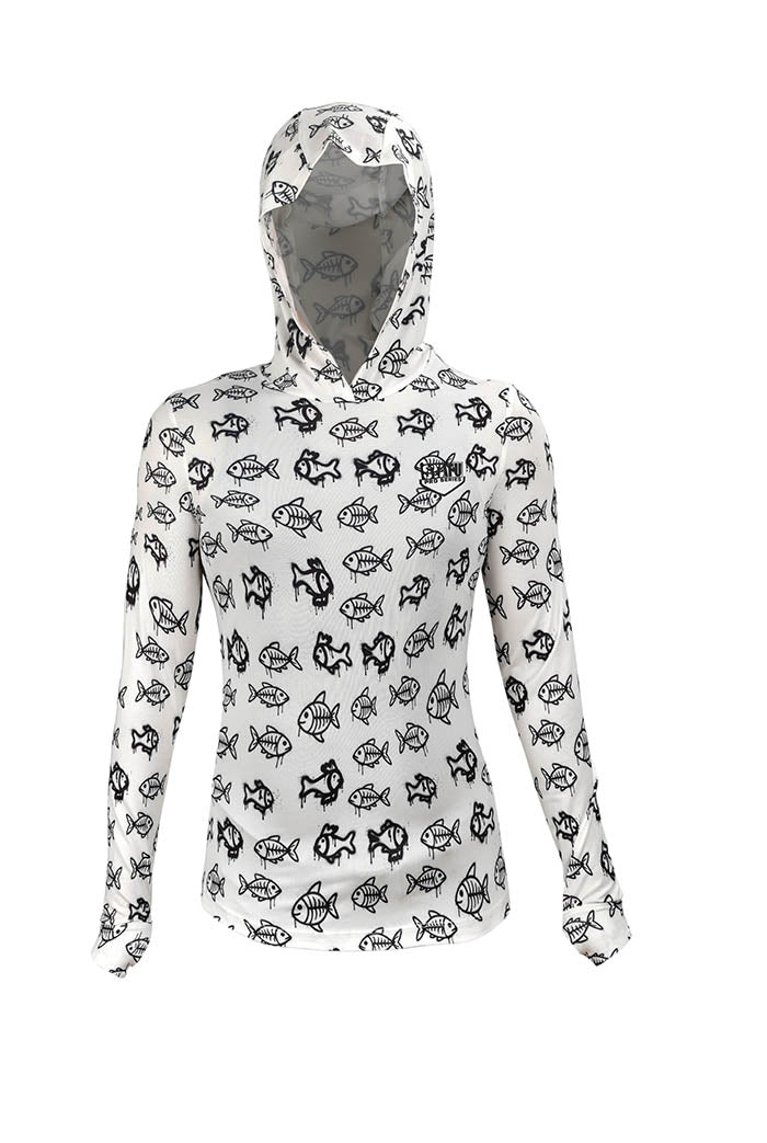 Sirena Kadın Rashguard - Kiddish White