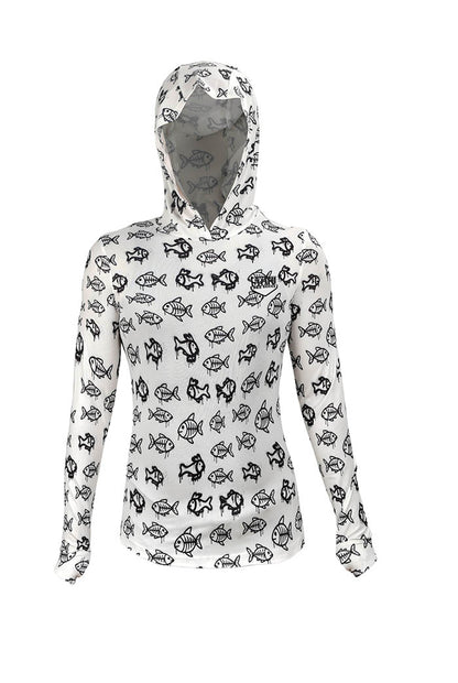 Sirena Kadın Rashguard - Kiddish White