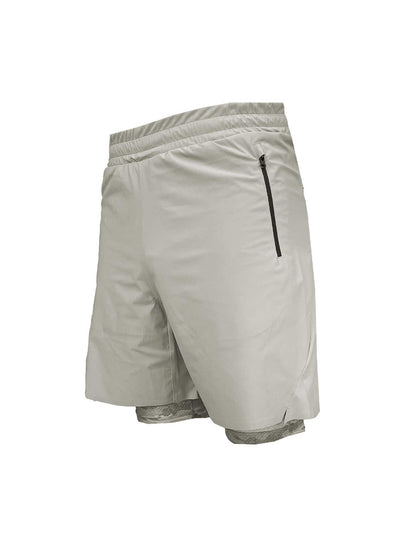 Spartan Taytlı Şort - Gri - Stafu Pro Series