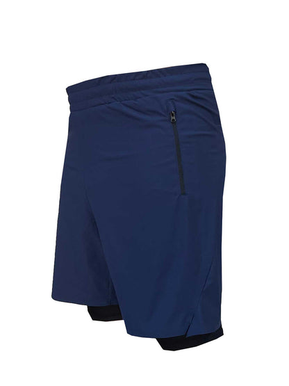 Spartan Taytlı Şort - Lacivert - Stafu Pro Series