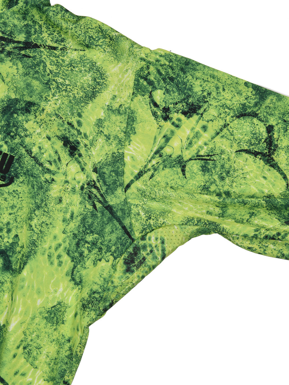 Stratos Hooded and Masked UPF 40+ Performance T-Shirt - Marlin Mania Green