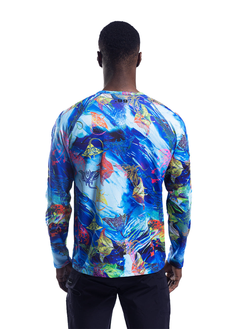 Tasman Yuvarlak Yaka UV Korumalı Performans T-shirt - Mint Mavi - Stafu Pro Series