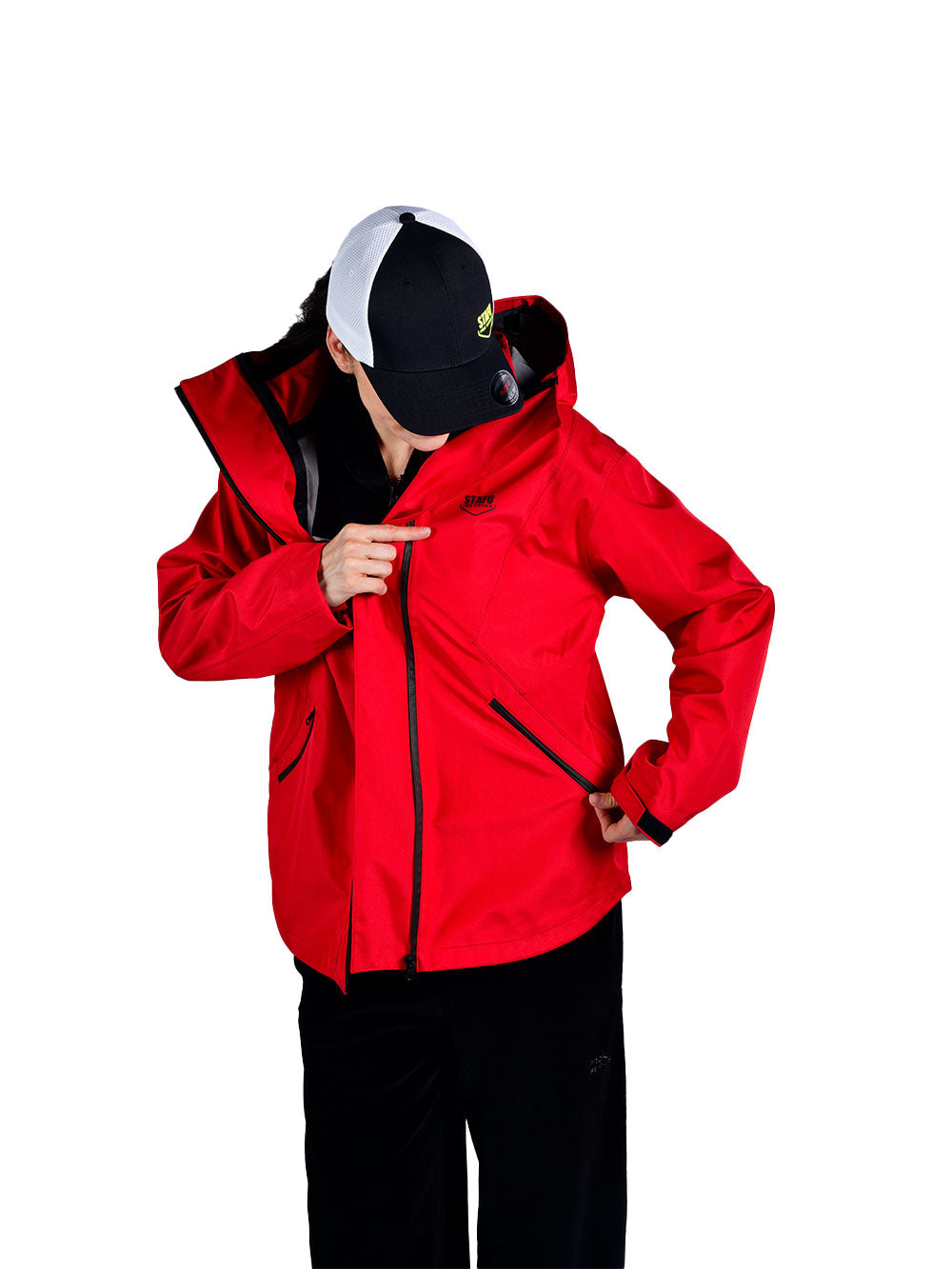 XP Arctica Su Geçirmez Kadın Ceket- Kırmızı