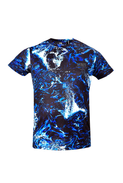 Zero Kısa Kollu UV Korumalı Performans T-shirt - Dark Storm