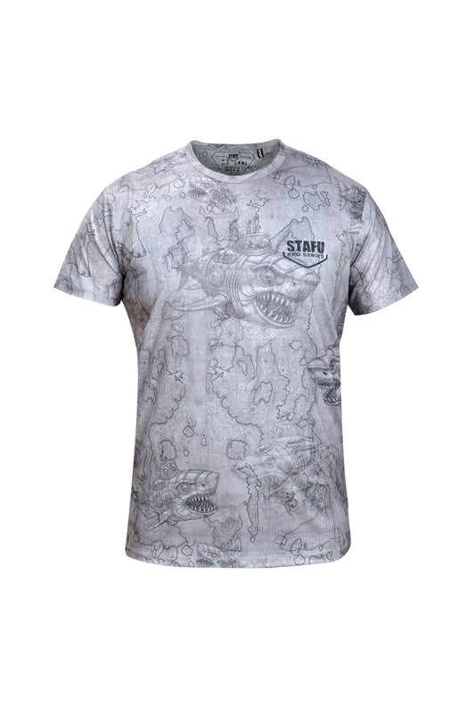 Zero Hooded Long Sleeve UV Protection Performance T-shirt - Dusk