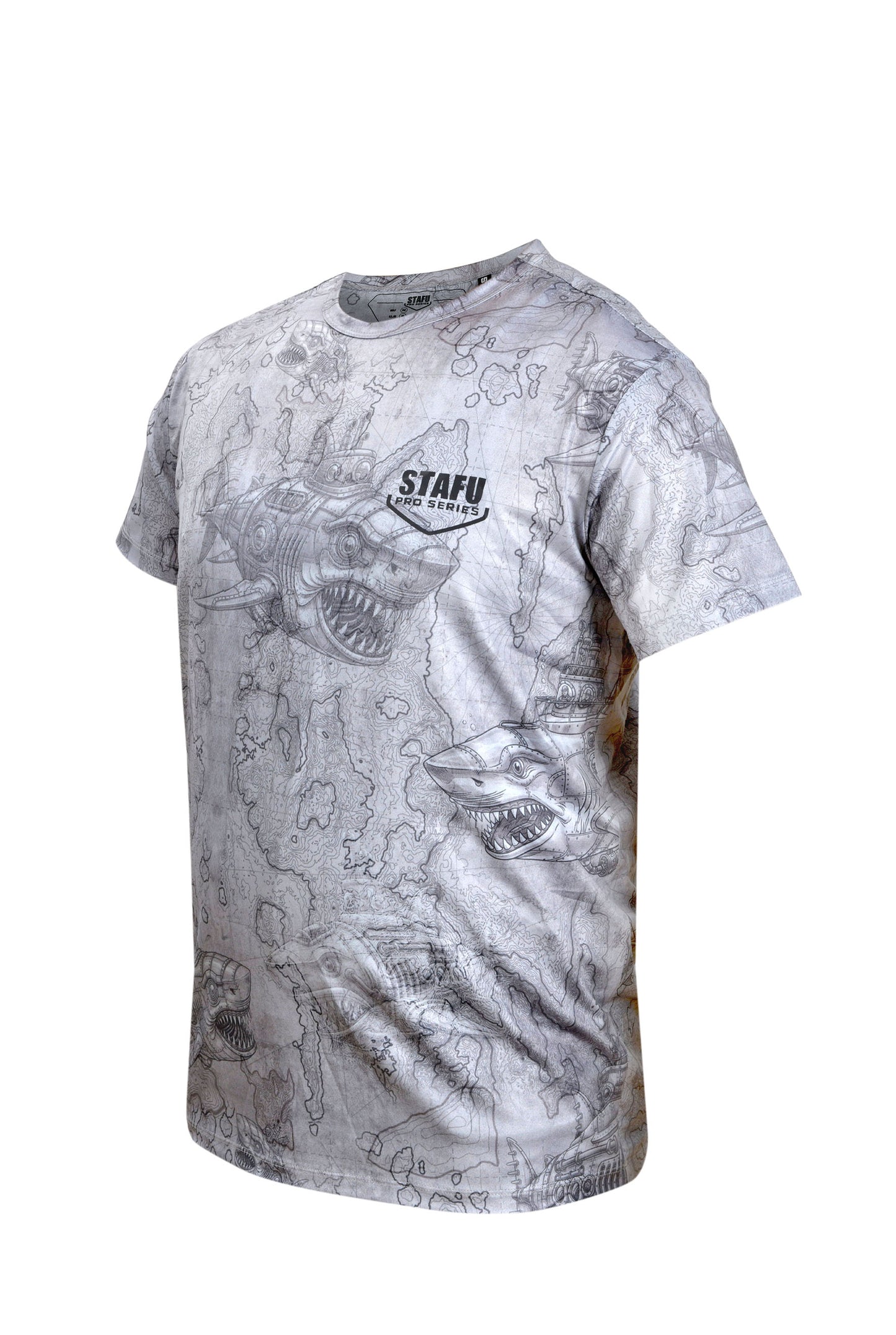 Zero Hooded Long Sleeve UV Protection Performance T-shirt - Dusk